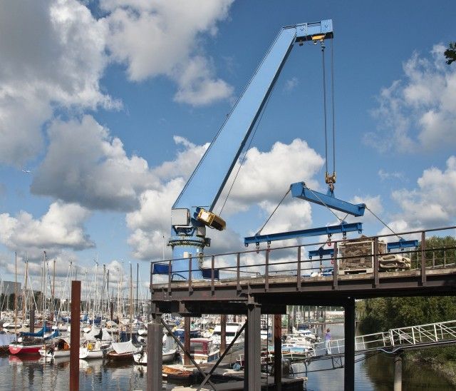 Bootskrank Hamburg Finkenwerder